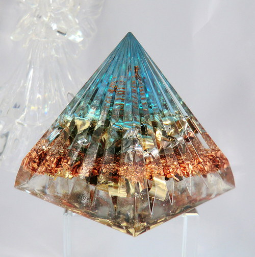 Orgonit*Velká pyramida/Broušená - na objednávku 2 — foto 1