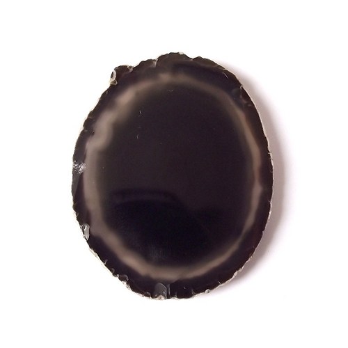 Achátový plátek x - 5x4x0,5cm — foto 1