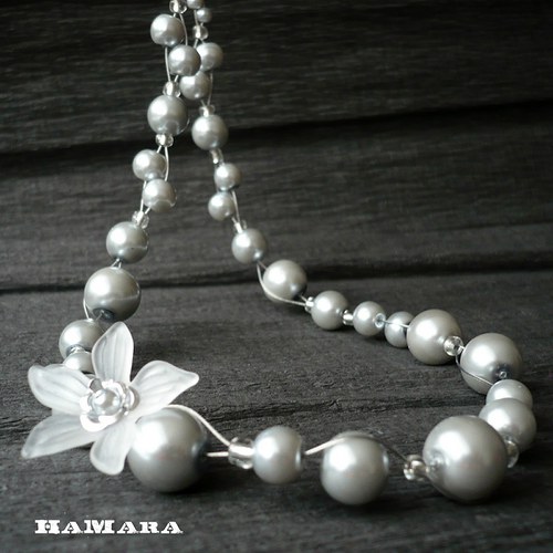Silver rose - korálky — foto 1