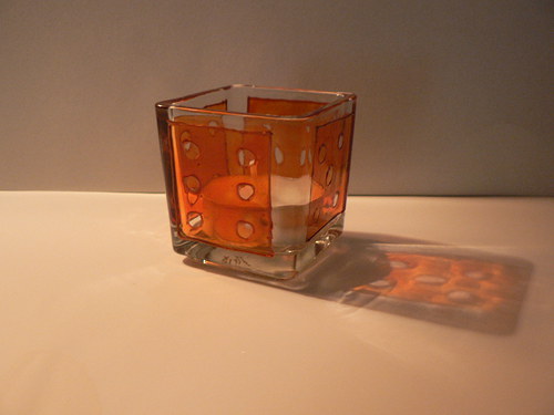 Kostka oranžová — foto 1