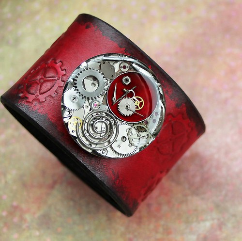 Steampunkový náramek — foto 1