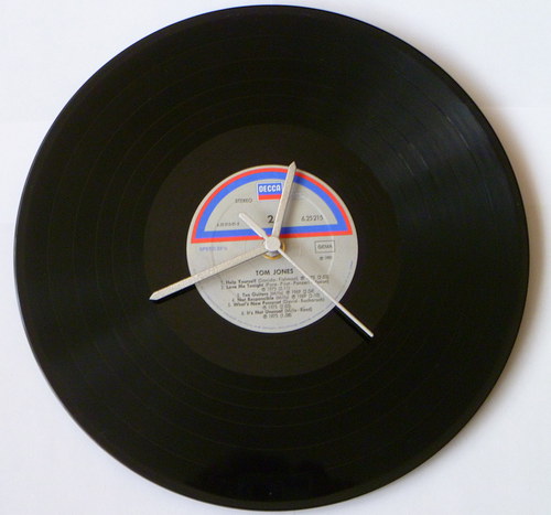 Hodiny z LP stříbrné — foto 1