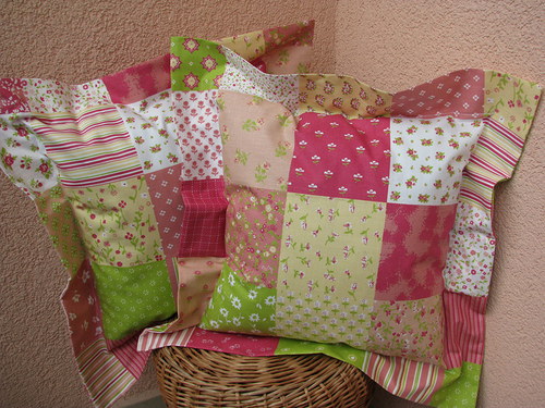Retro patchwork lemované — foto 1