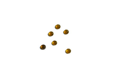 Kamínek kluatý jantarový diamant.brus 4mm - cca 18