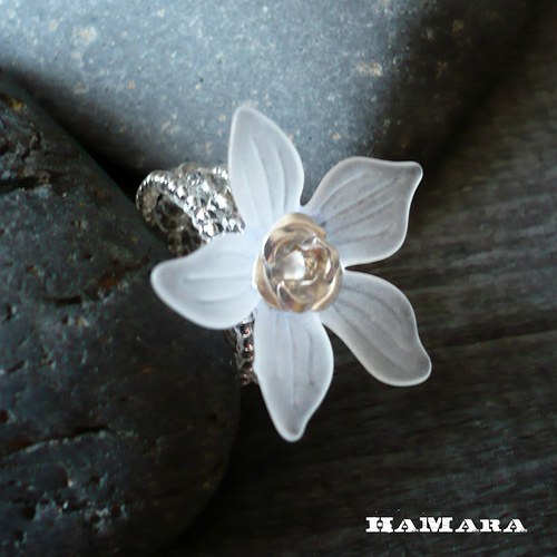 Silver rose - prstýnek na přání — foto 1
