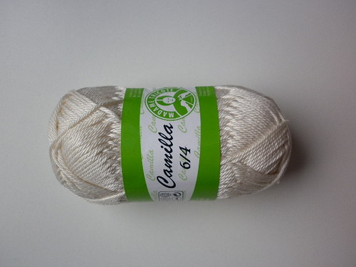 Příze CAMILLA -odstín 5306 smetanová — foto 1