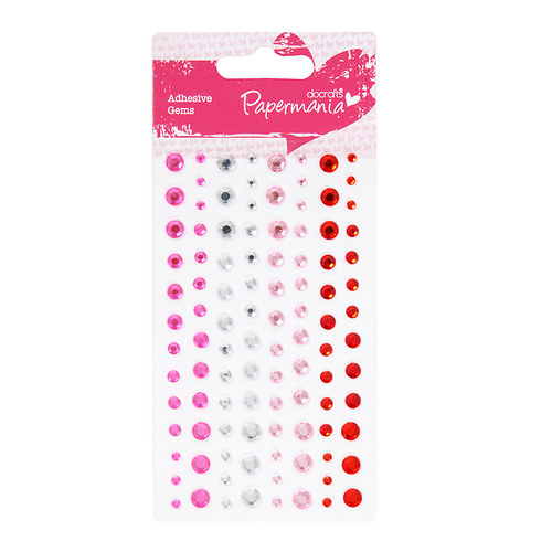 Samolepicí kamínky Capsule Red HOT — foto 1