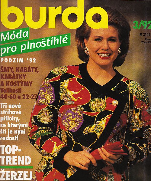 Burda pro plnoštíhlé (vel.44-60) 3/92 — foto 1