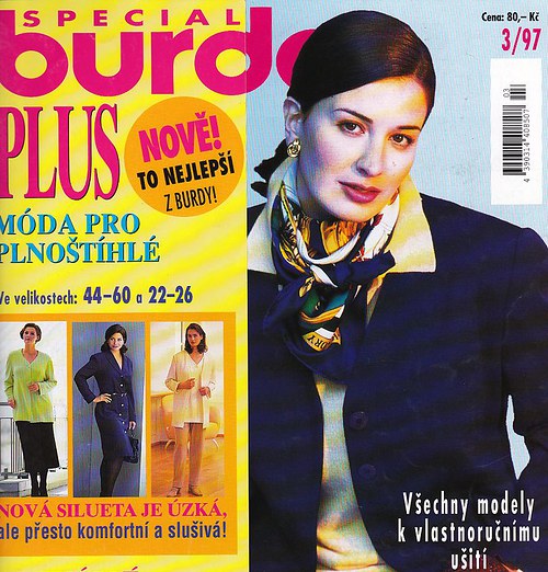 Burda plus - pro plnoštíhlé (vel.44-60) 3/97 — foto 1