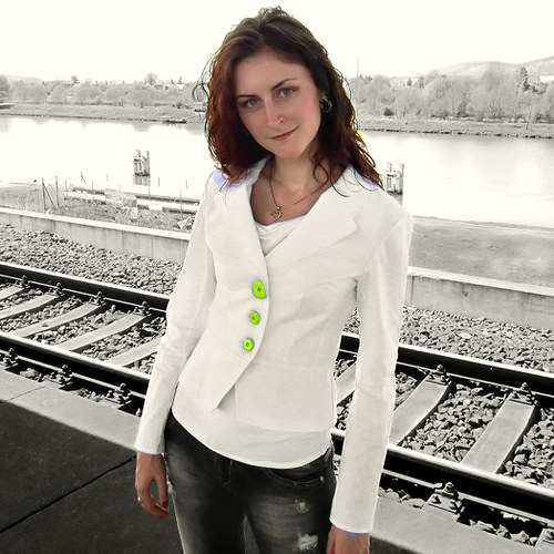 Projmuté sáčko "White" vel. M — foto 1