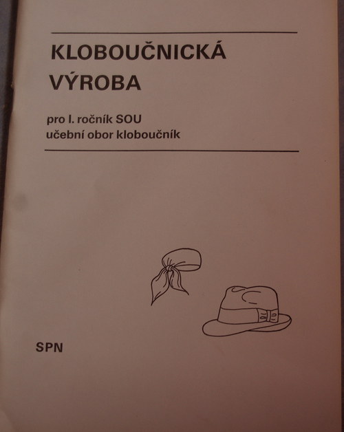 Brožura Kloboučnická výroba — foto 1