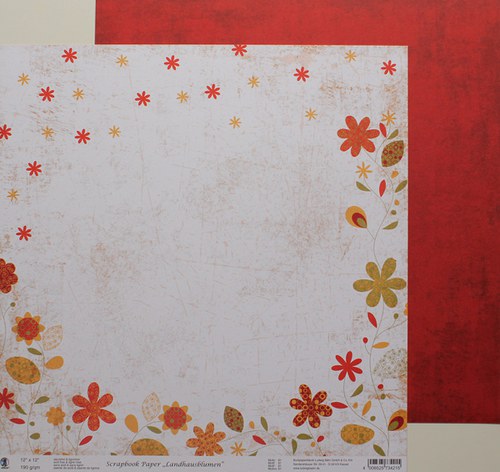 Oboustranná čtvrtka 30,5x30,5 cm