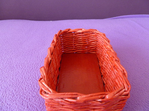 Červený mini košíček — foto 1