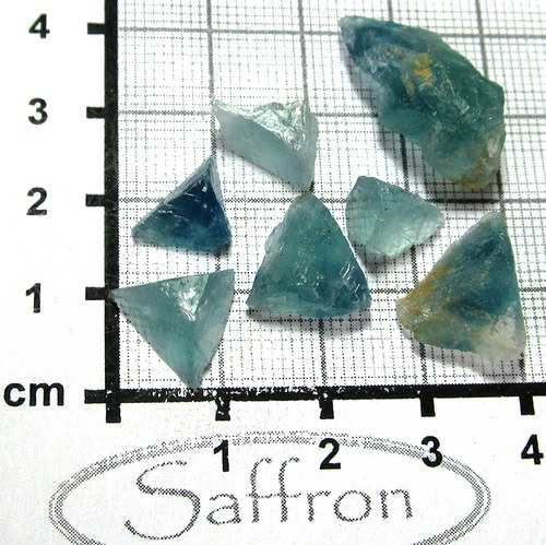 Fluorit surový Himalaya set č. 20 — foto 1