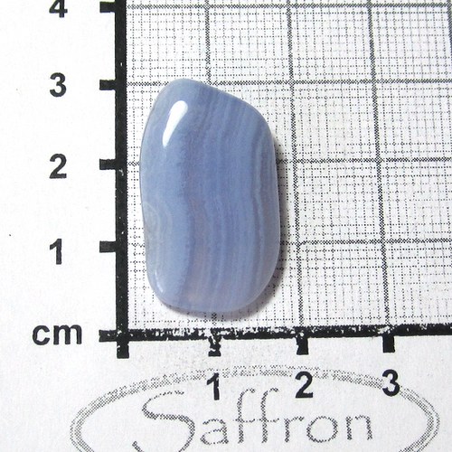 Modrý chalcedon z Malawi č.9 — foto 1