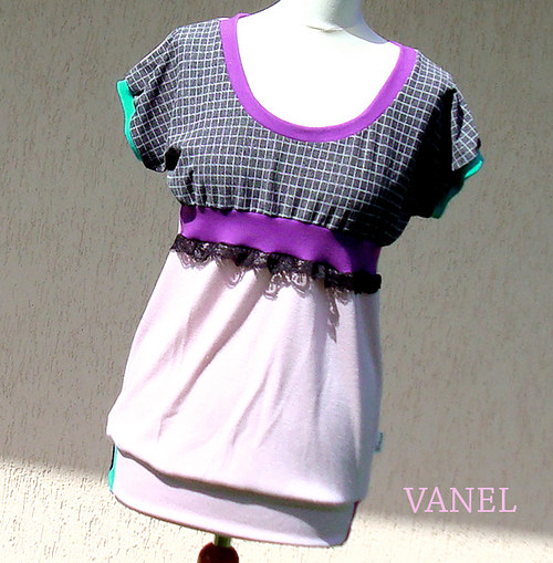 Simply Original Pink-Gray - tričko — foto 1