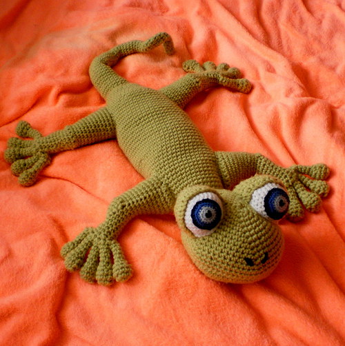 Gekon hráškový,82cm — foto 1