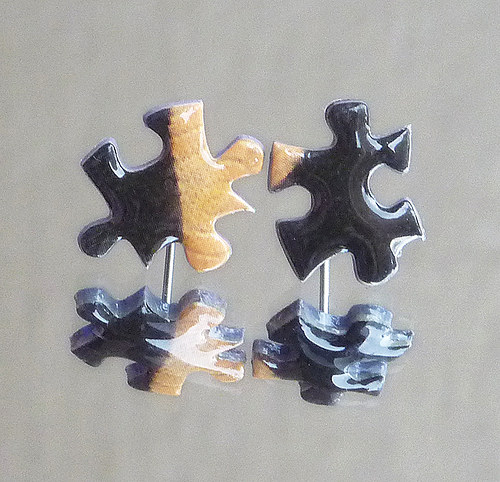 Mini Klimt earrings — foto 1