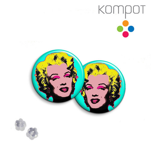 Plackové :: MARILYN MONROE, modré — foto 1