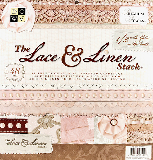 Sada papírů The Lace and Linen — foto 1
