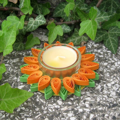 Oranžový květ — foto 1