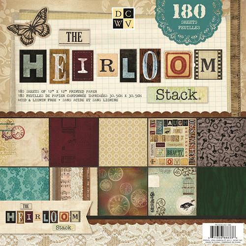 Sada papírů Heirloom 12x12 60 ks — foto 1