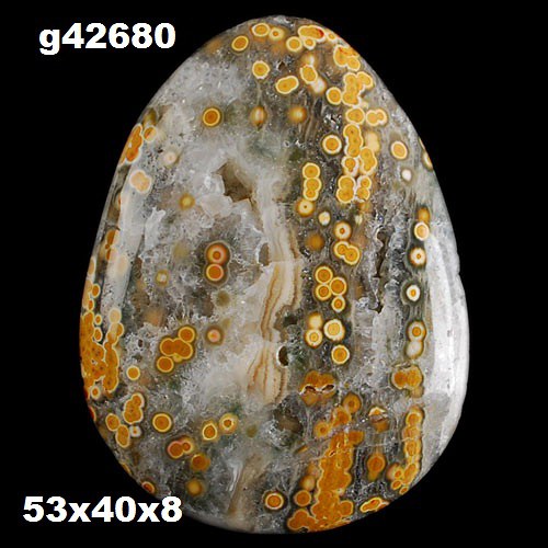 Jaspis - CABOCHON- Velký — foto 1