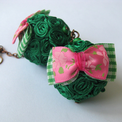 SLEVA 50 % !!! - Náušnice "Rose" — foto 1