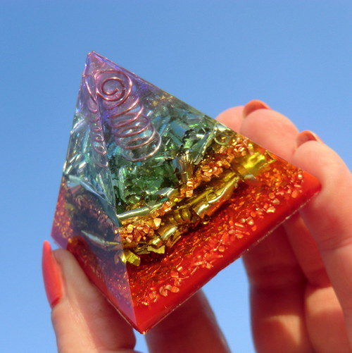 Orgonit - ČAKRY - 5 x 4,5 cm (2) — foto 1