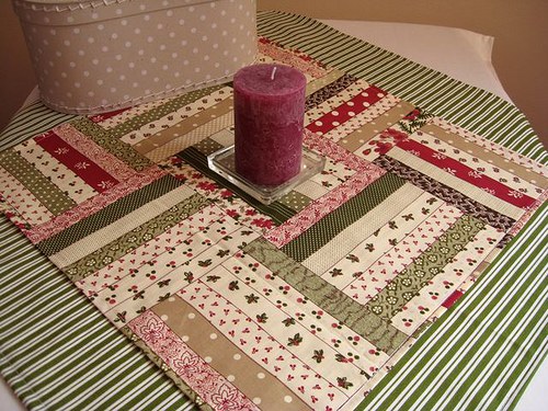 PATCHWORK na ZELENÉM prožku.... — foto 1