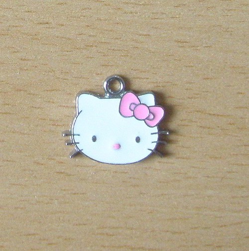 Přívěsek kočička Hello Kitty O005 - obličej — foto 1