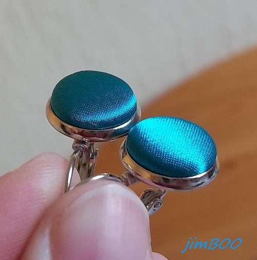 Naušnice s buttonky — foto 1