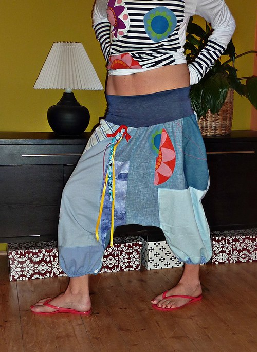 Kalhoty/šortky turecké Aladinky — foto 1