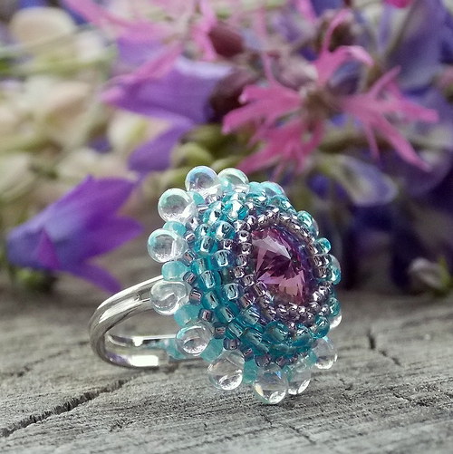 Pro vílu Větrnici - prsten - Swarovski... — foto 1
