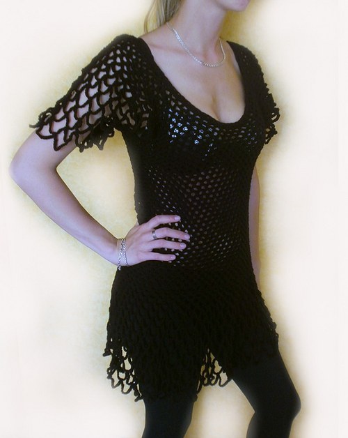 Letní černý top — foto 1