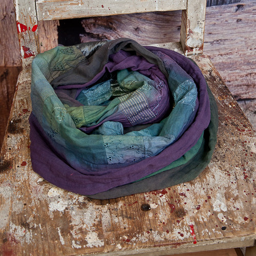 Tunel na krk - patchwork — foto 1