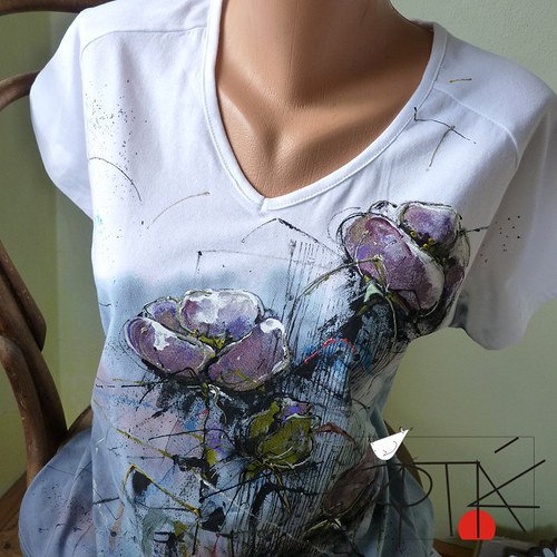 Triko "MákY", XL/XXL — foto 1