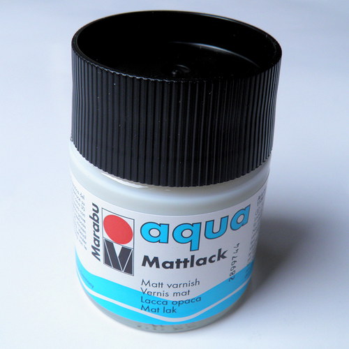 Aqua matný lak 50 ml. — foto 1