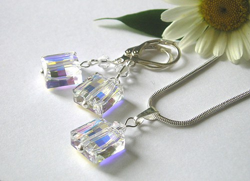 Swarovski sada Stairway Bead Crystal AB — foto 1