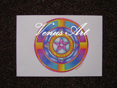 Mystická mandala - Pečeť archandělů