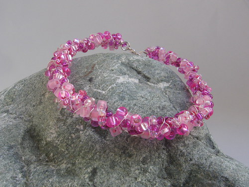 Náramek - Pink — foto 1