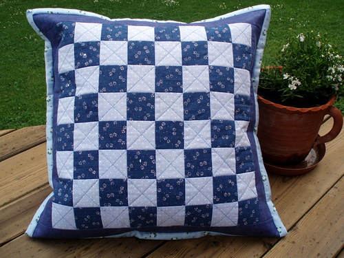 Patchwork polštářek — foto 1