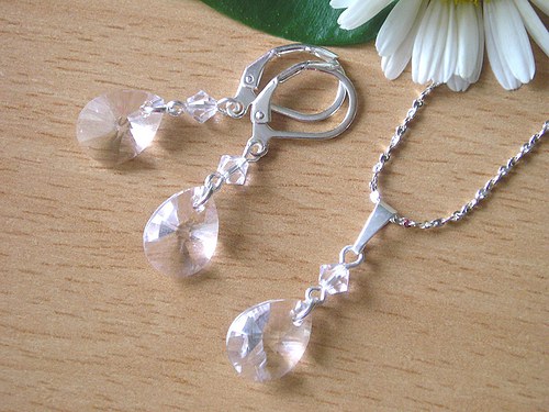 Swarovski Xilion Mini Pear Crystal — foto 1