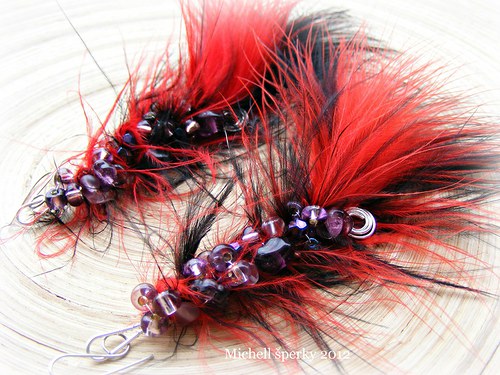 Náušnice z kolekce " COLOR " 2012 č.2. — foto 1