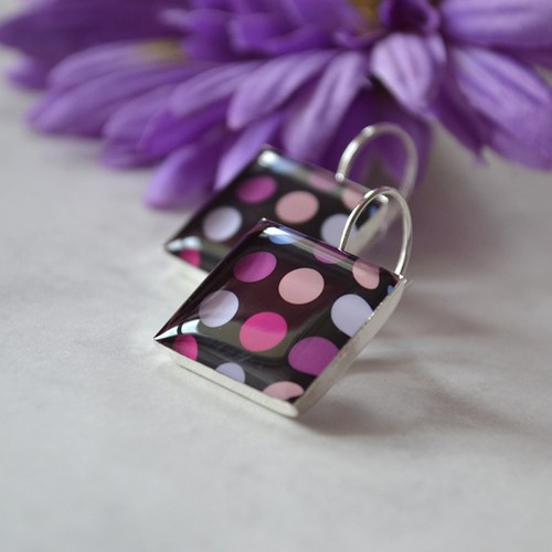 Black dots čtvercové — foto 1