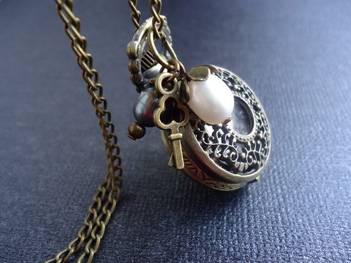 Náhrdelník s hodinkami "Pearl" — foto 1