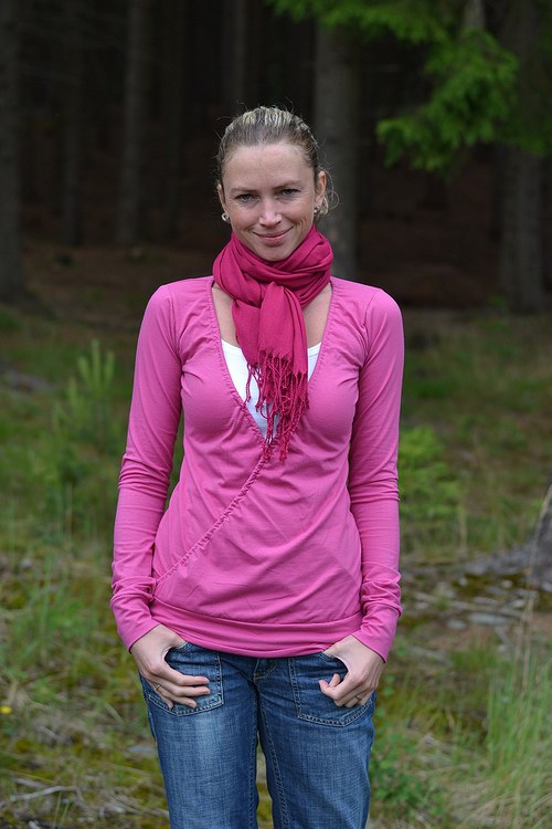 Růžové tričko — foto 1