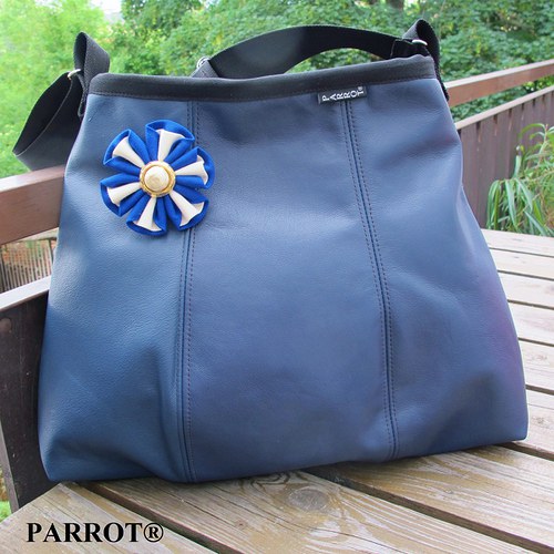 BLUE METALLICA - kožená - PARROT® — foto 1