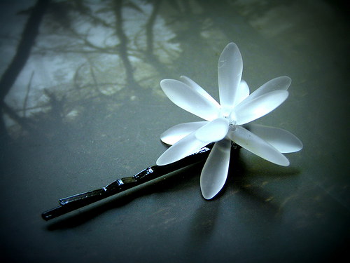 Sponka do vlasů... White frost — foto 1