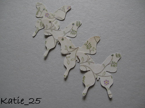 86- Motýlci výseky sada 4ks — foto 1
